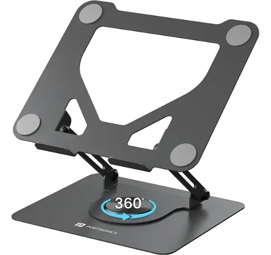 Portronics 360° Rotating Laptop Stand