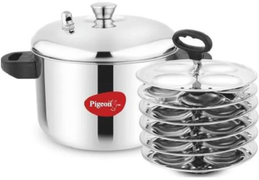 Pigeon 6-Plate Idli Maker