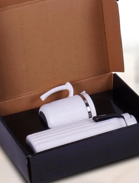 Insulated Bottle & Grip Mug Gift Set