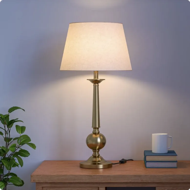 Antique Brass Table Lamp