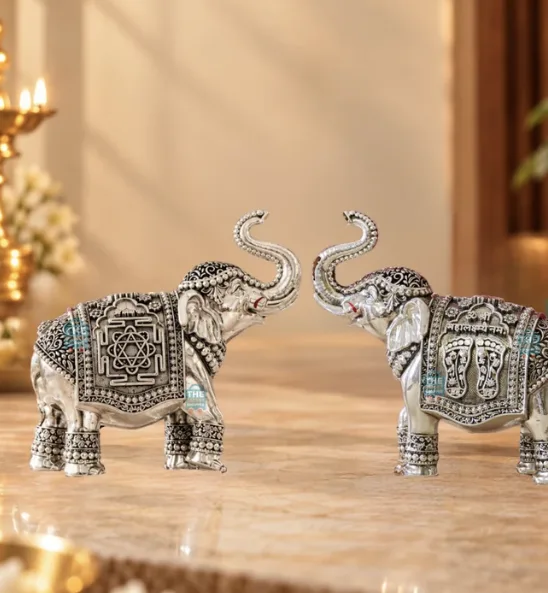 Gajalakshmi Elephant Pair