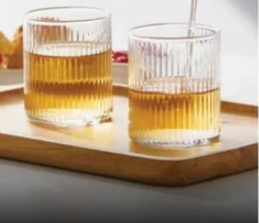 Ribbed Fluted Tumbler Set