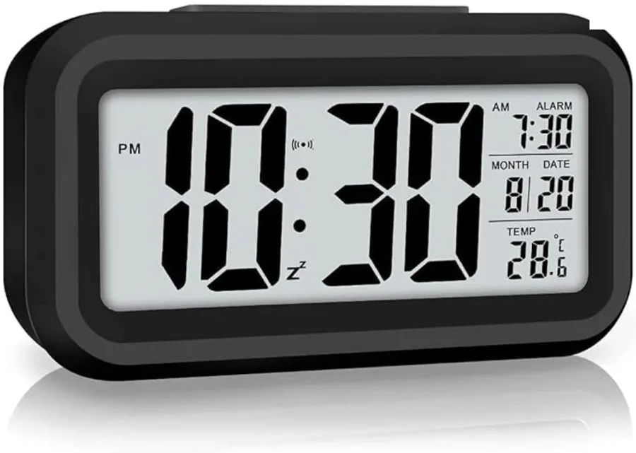 Digital Alarm Clock with Temperature