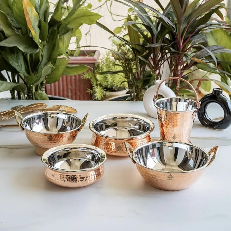 Copper Serving Set