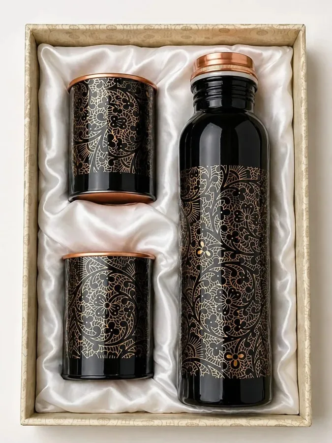 Midnight Lace Copper Set