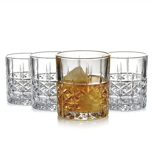 Old Fashioned Cut-Design Glass